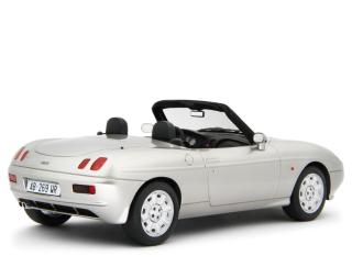 Fiat Barchetta 1995 Grigio Steel Met. Laudoracing 1:18 Resinemodell (Türen, Motorhaube... nicht zu öffnen!)